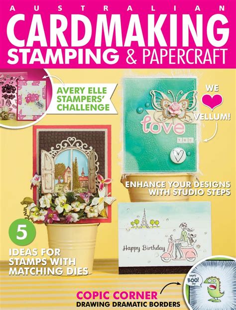 Australian Cardmaking Stamping Papercraft Volume Digital