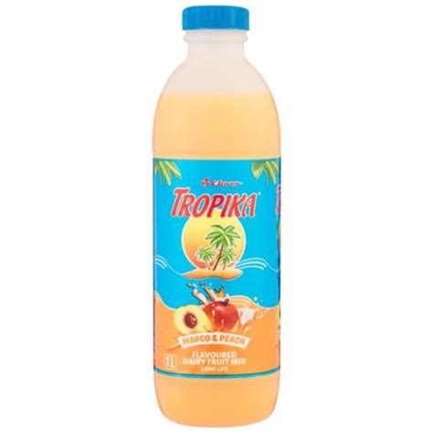 Clover Tropika Mango And Peach Flavour Dairy Fruit Mix 1lt Superb Hyper