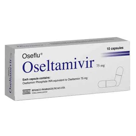 Oseltamivir 75 Mg X 10 Capsulas Ecofarmacias