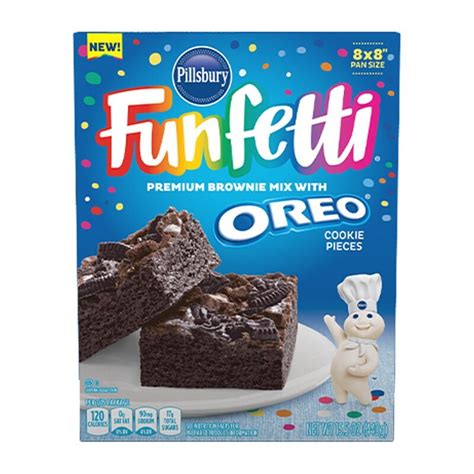 Pillsbury Funfetti Oreo Brownie Mix 440g 799