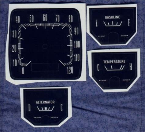 Premium Dash Decal Plymouth Valiant Ebay