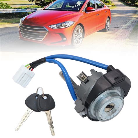 For Hyundai Elantra Ignition Lock Cylinder Switch Keys