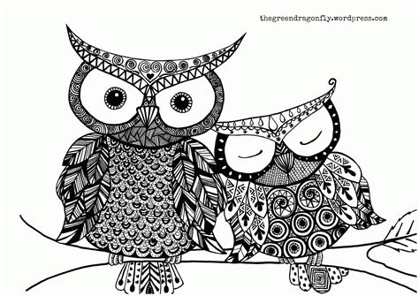 Coloring Pages Of Owl Babies - Coloring Home