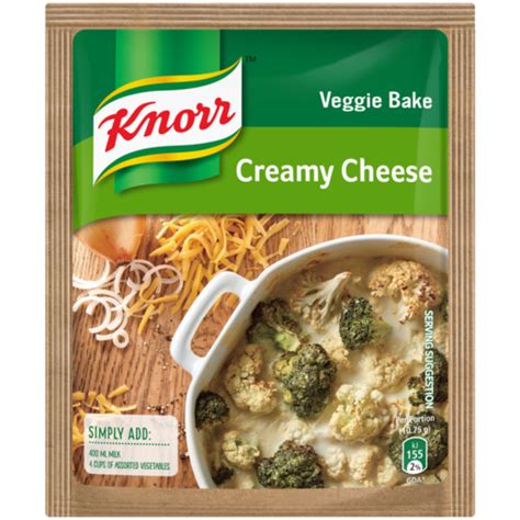 Knorr Creamy Cheese Sauce Veggie Bake 43g Cook In Sauces And Kits Cooking Ingredients Food