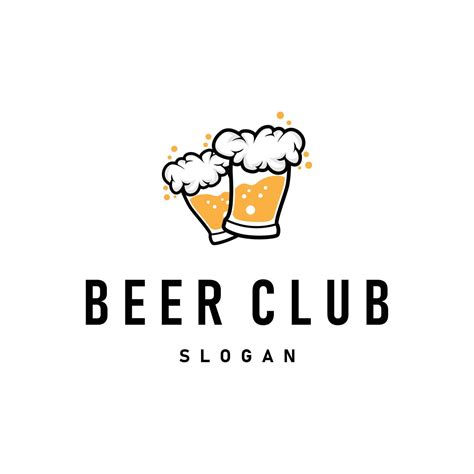 elegant craft beer brewery logo design collection 54661773 Vector Art