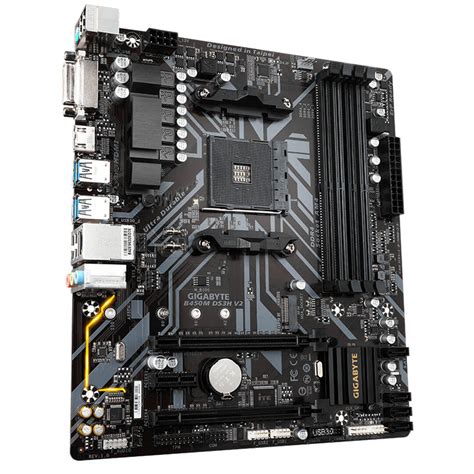 Placa Gigabyte B M Ds H V Amd Am Micro Atx Compusystem Per