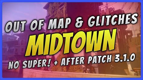 Out Of Bounds Glitches Midtown In Destiny After Patch Youtube