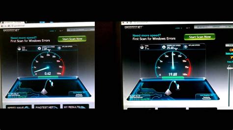 Old Verizon Dsl Vs New Verizon Fios Speedtest Net Youtube