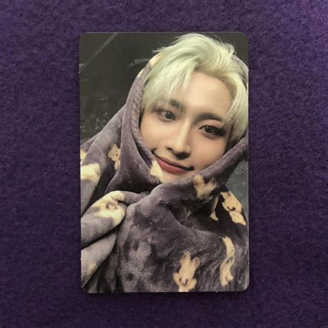 Ateez Seonghwa Spin Off Blanket Photocard Can Do Depop