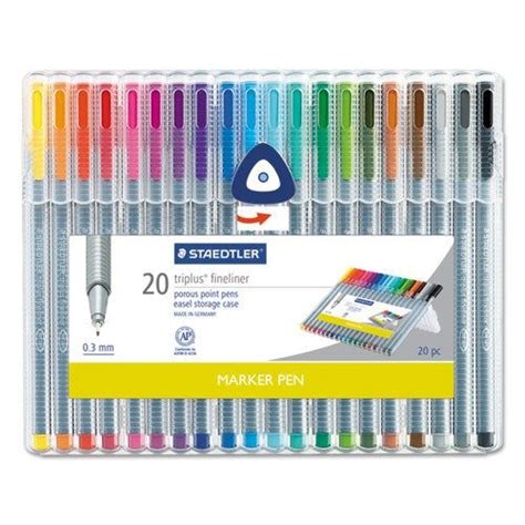 Staedtler Triplus Fineliner Porous Point Pen Stick Extra Fine Mm