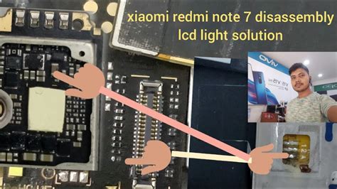 Xiaomi Redmi Note Disassembly Lcd Light Solution Youtube