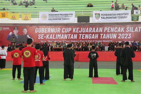 Gubernur Cup Kejuaraan Pencak Silat Se Kalteng Resmi Dibuka Inovasi