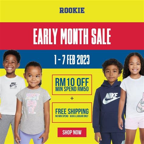 1-7 Feb 2023: Rookie February Early Month Sale - EverydayOnSales.com