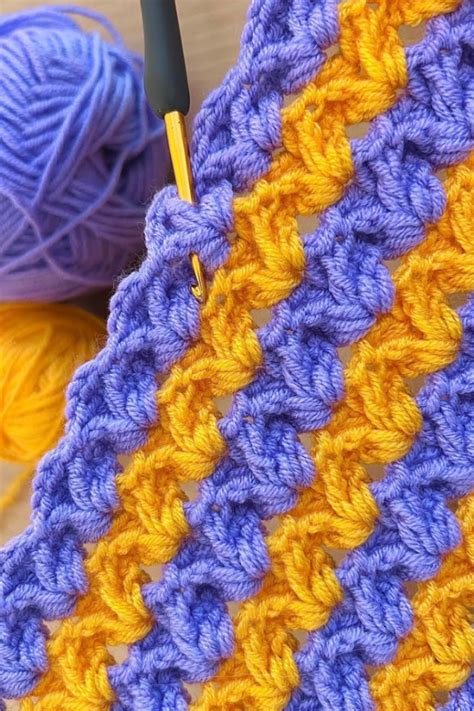 Blanket Stitch Crochet Pattern - Love Crochet