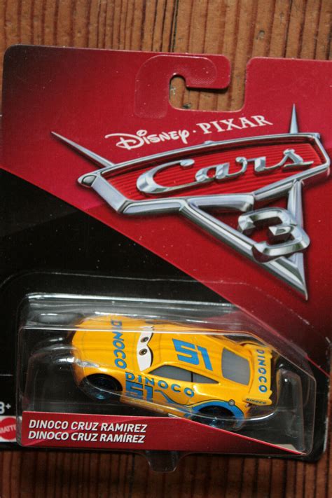 Disney Pixar Cars 3 McQueen Storm Fillmore Cruz Ramirez Flo Reb