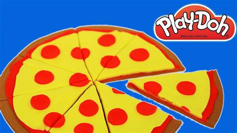 Play Doh Pizza How To Make Play Doh Food How To Make Play Doh Pizza Youtube