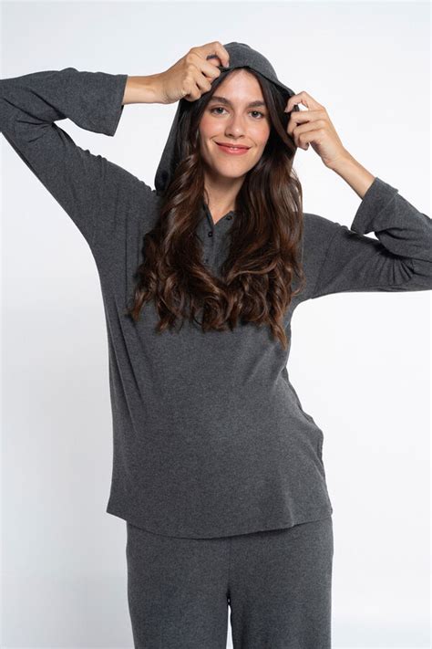 Long Maternity Pyjamas With Hood Ženske Pidžame Womensecret