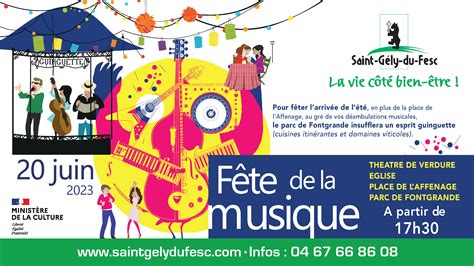 Mairie de Saint Gély du Fesc Fête de la musique