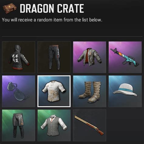 Pubg Dragon Crate Buy Pubg Skins Codes Account Pubggs