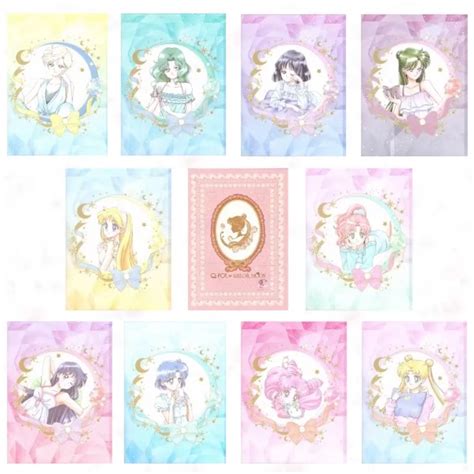 Juego De Cartas De Colecci N De Sailor Moon Tsukino Usagi Chibiusa