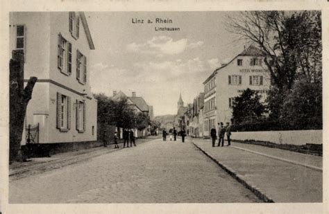 Ansichtskarte Postkarte Linz Am Rhein Linzhausen Hotel Akpool De