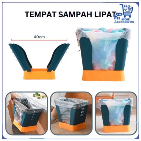 Jual TEMPAT SAMPAH MAGIC LIPAT TONG SAMPAH LIPAT MULTIFUNGSI FLEXIBLE