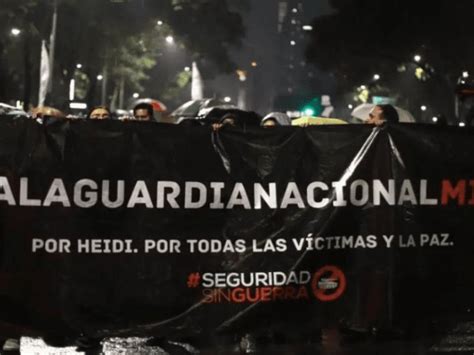 Activistas Marchan Contra Militarizaci N De La Gn