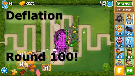 Btd6 Deflation Mode Round 100 On Hedge YouTube