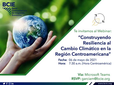 Construyendo Resiliencia al Cambio Climático en la región Centroamericana