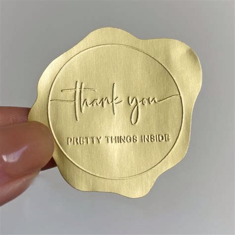 Gold Embossing Etsy