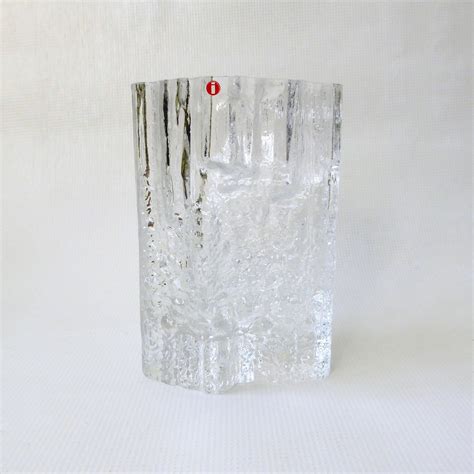 Iittala Tapio Wirkkala Pinus Vase 2784 Label Etsy Uk Vintage Art Glass Vase Vase Design