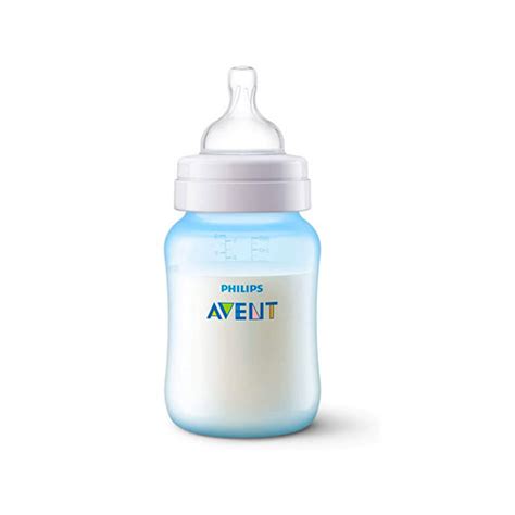 Philips Avent Anti-Colic Plastic Bottle (1m+) Blue 260ml - 2 Pcs • Yuehlia