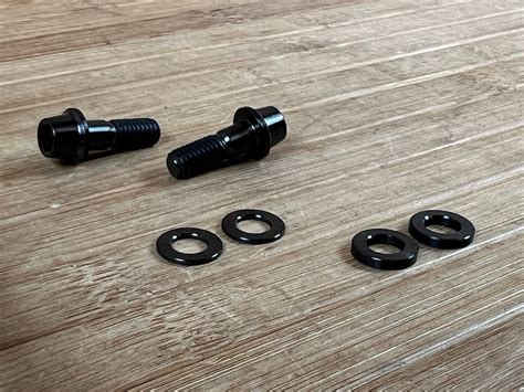 Intend Brake Mount Fit Kit Titan Schwarz Rtf Bikeparts