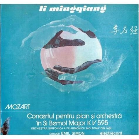 Vinil Mozart Li Mingqiang Orchestra simfonică a Filarmonicii