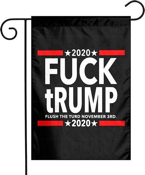 Amazon Kpll Fuck Trump Flags Flags For Room Garden Flag Vertical