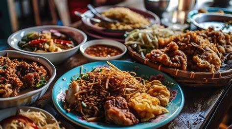 Premium Photo Thai Street Food Is Full Of Aromas And Flavors