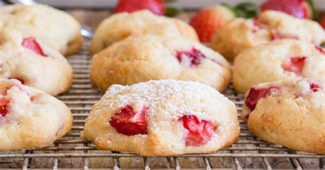 Easy Strawberry Cookies Recipe An Italian In My Kitchen