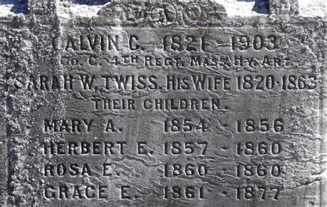 Calvin Claflin Adams Find A Grave Memorial