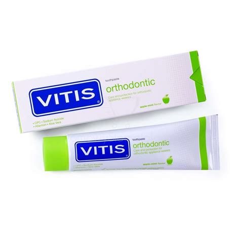 VITIS Orthodontic 100 ml pasta do zębów dla osób z aparatem