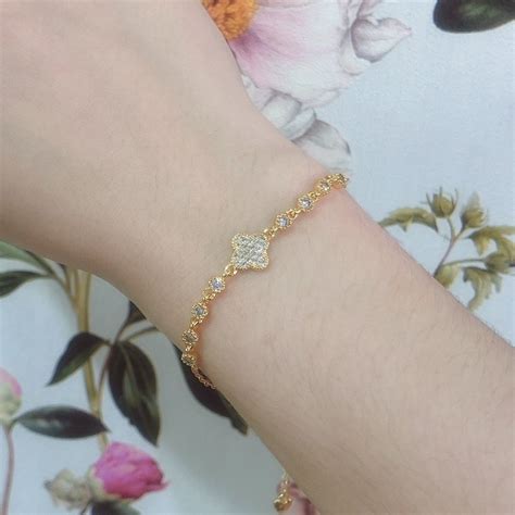 18k Gold Diamond Bracelet 2101 - Pakorn Jewellery