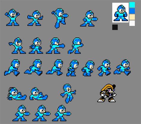 De 40 bästa MegaMan Pixel Art-bilderna på Pinterest | Pixel art, Mega ...