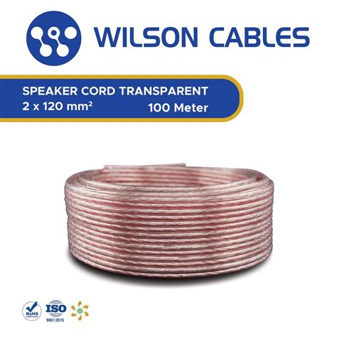 Jual Wilson Cables Kabel Audio X X Meter Transparan