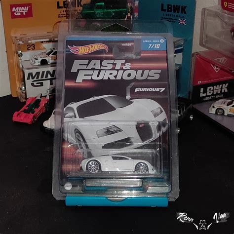 Jual Hot Wheels Fast Furious Wave Bugatti Veyron Free Protektor Shopee Indonesia