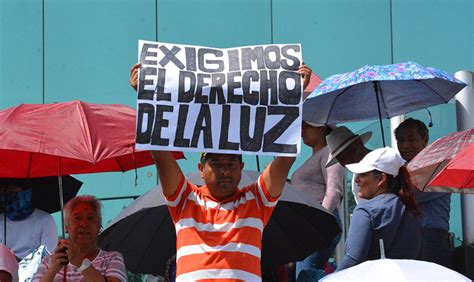 La CFE Le Corta Luz A Los Antorchistas Pese A Que Pagan Sobre T La