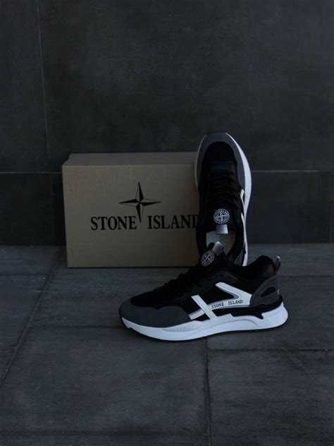 Кроссовки мужские Stone Island Натуральная Кожа! Стоун Айленд: 1 299 ...