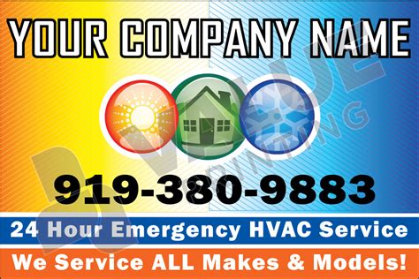 Hvac Vehicle Magnet Value Printing