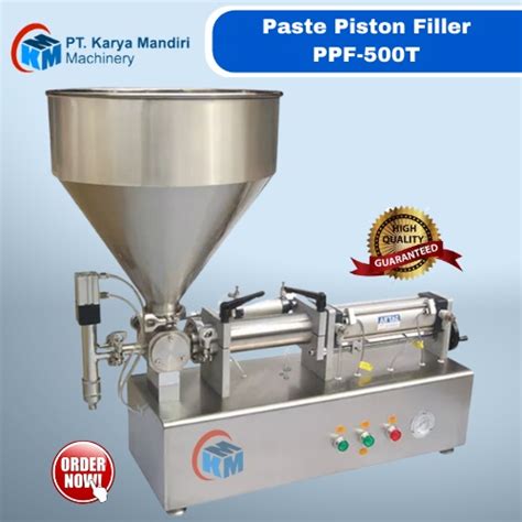 Jual Mesin Paste Piston Filler Ppf T Mesin Pengisi Cairan Kental