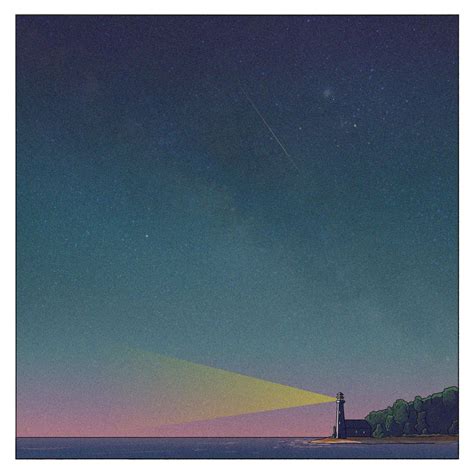 sunset at the lighthouse on Behance