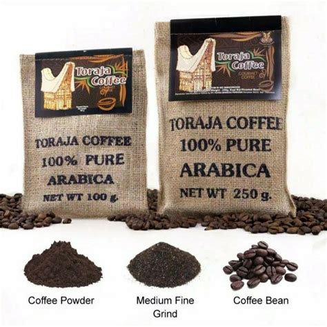 Jual Kopi Toraja Special Kemasan Karung 100 Gram Coffee Produk Bali Cap