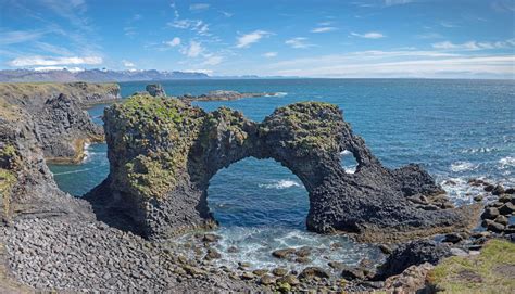 Gatklettur Stone Arch, Iceland